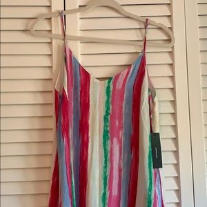 Bright flowing summer dress